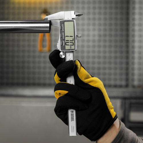 Штангенциркуль, 150 мм, электронный, большой дисплей, с глубиномером Denzel по ценам производителя в Краснодаре с доставкой по всей России