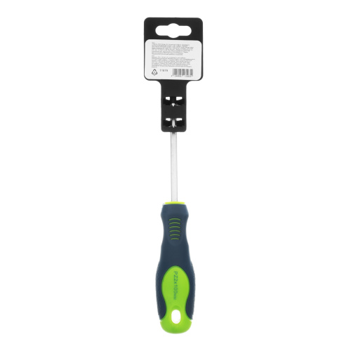 Отвертка, PZ2 х 100 мм, CrV, двухкомпонентная рукоятка Сибртех по ценам производителя в Краснодаре с доставкой по всей России