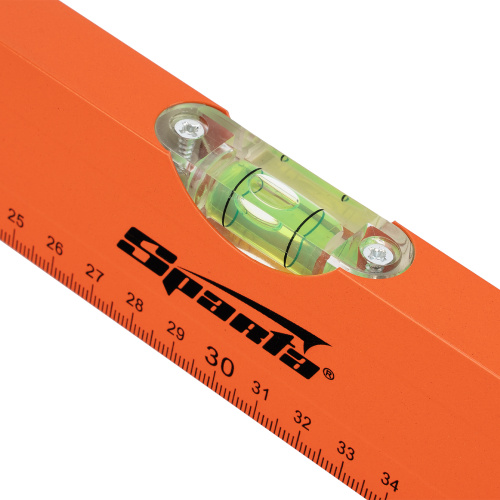 Уровень алюминиевый, 600 мм, 3 глазка, желтый, линейка Sparta по ценам производителя в Краснодаре с доставкой по всей России