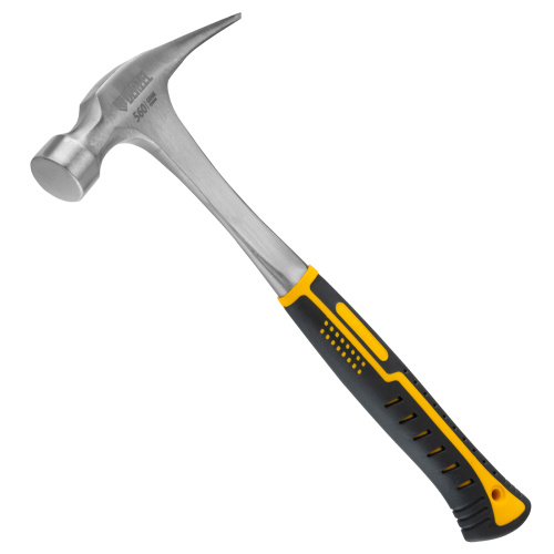Молоток-гвоздодер 560 г, цельнометаллический, двухкомпонентная рукоятка Denzel по ценам производителя в Краснодаре с доставкой по всей России