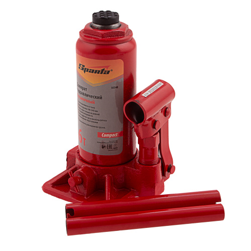 Домкрат гидравлический бутылочный, 6 т, h подъема 180–340 мм Sparta Compact по ценам производителя в Краснодаре с доставкой по всей России