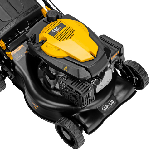 Газонокосилка бензиновая GLD-420, 146 см3, ширина 42 см, 40 л Denzel по ценам производителя в Краснодаре с доставкой по всей России