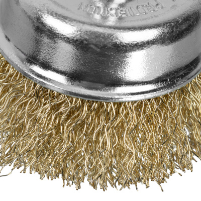 Набор щеток для дрели, 3 шт, 1 плоская, 65 мм, 50 мм "чашка", ручная металлическая Matrix по ценам производителя в Краснодаре с доставкой по всей России