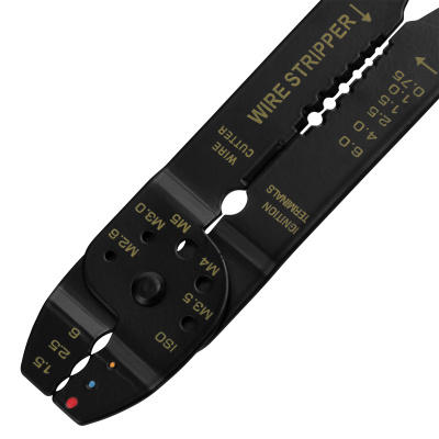 Щипцы, 210 мм, для зачистки электропроводов и обжима контактных кле мм, 1.5-6.5 мм Sparta по ценам производителя в Краснодаре с доставкой по всей России