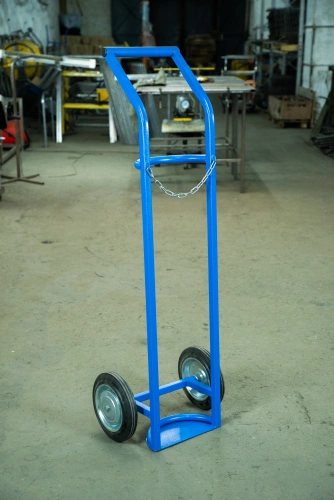 Тележка для газовых баллонов TOR ГБ-1, 1 баллон (литые колеса 250мм) по ценам производителя в Краснодаре с доставкой по всей России