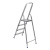 Стремянка, 4 ступени, алюминиевая, Сибртех по ценам производителя в Краснодаре с доставкой по всей России