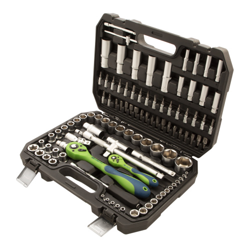 Набор инструментов 108 предметов, CrV, 1/2", 1/4" Сибртех по ценам производителя в Краснодаре с доставкой по всей России