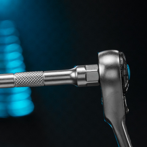 Набор торцевых головок, трещотка 120 зубьев, 1/4", CrV, 36 предметов Gross по ценам производителя в Краснодаре с доставкой по всей России