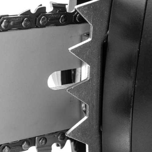 Пила цепная электрическая EDS-2200, 2.2 кВт,продольная, шина 45 см, шаг 3/8, паз 1.3 мм, 62 звена Denzel по ценам производителя в Краснодаре с доставкой по всей России