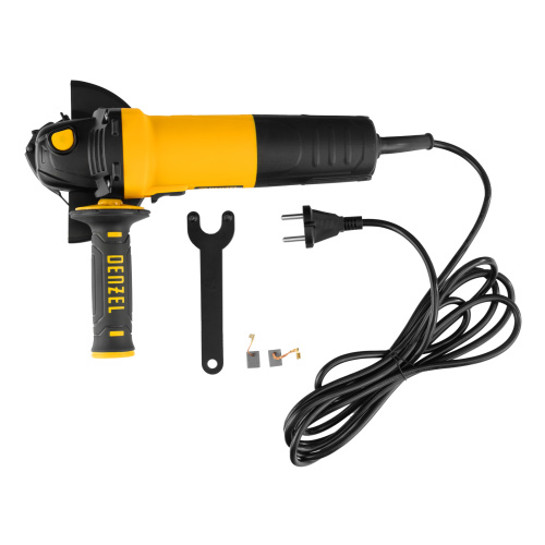 Машина шлифовальная угловая AG125-1100, 1100 Вт, 125 мм, 3000-11000 об/мин Denzel по ценам производителя в Краснодаре с доставкой по всей России