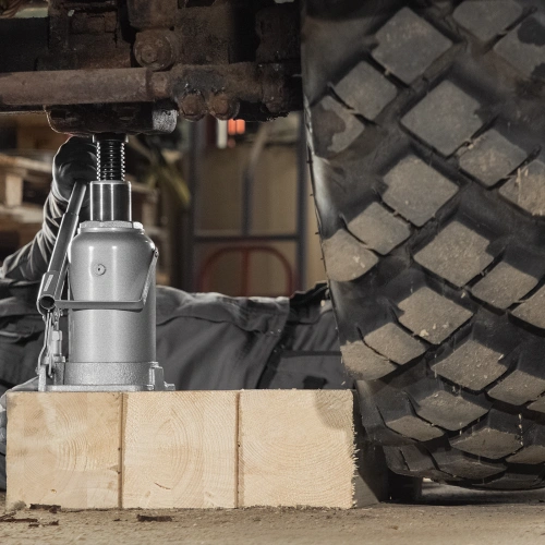 Домкрат гидравлический бутылочный, 20 т, h подъема 244-449 мм Matrix по ценам производителя в Краснодаре с доставкой по всей России