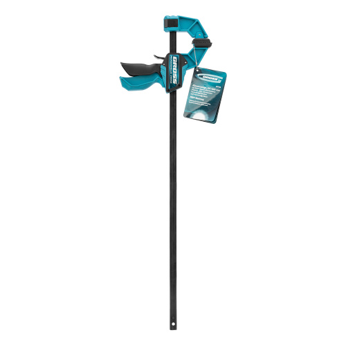 Струбцина реечная, быстрозажимная, пистолетного типа, пошаговый механизм, пластиковый корпус, 600мм Gross по ценам производителя в Краснодаре с доставкой по всей России