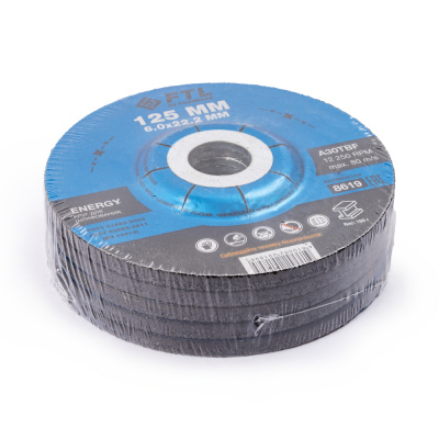 Круг для шлифования FTL Energy 125 х 6 х 22,2 мм A30TBF по ценам производителя в Краснодаре с доставкой по всей России