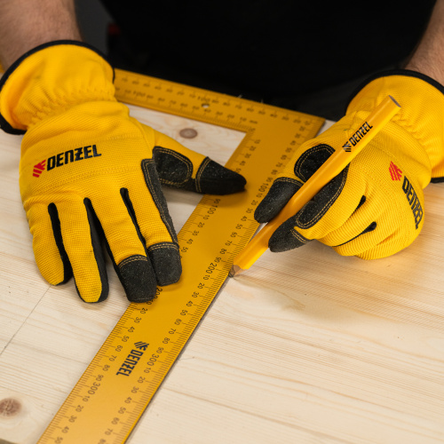 Угольник стальной, 400 х 600 мм Denzel по ценам производителя в Краснодаре с доставкой по всей России