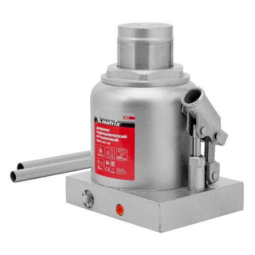 Домкрат гидравлический бутылочный, 50 т, h подъема 236-356 мм Matrix по ценам производителя в Краснодаре с доставкой по всей России