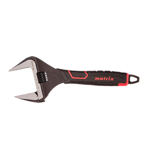 Ключ разводной, тонкие губки, фосфатированный, двухкомпонентная рукоятка, 300 мм, PRO Matrix по ценам производителя в Краснодаре с доставкой по всей России