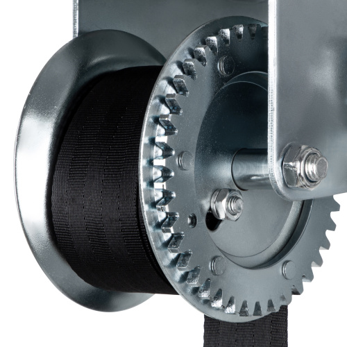 Лебедка шестеренчатая, тяга 0.8 т, ленточная Matrix по ценам производителя в Краснодаре с доставкой по всей России