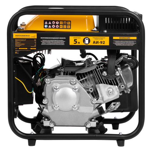 Генератор инверторный GT-3500iF, 3.5 кВт, 230 В, бак 5 л, открытый корпус, ручной старт Denzel по ценам производителя в Краснодаре с доставкой по всей России