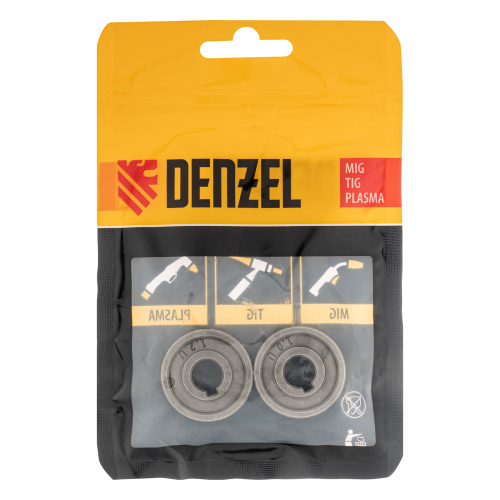 Подающий ролик, U профиль под алюминиевую проволоку 1,0-1,2 мм, 2 шт Denzel по ценам производителя в Краснодаре с доставкой по всей России