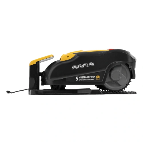 Робот-газонокосилка Grass Master 1000  1000м², 3Ач, 28V, LCD дисплей, Wi-Fi Denzel по ценам производителя в Краснодаре с доставкой по всей России