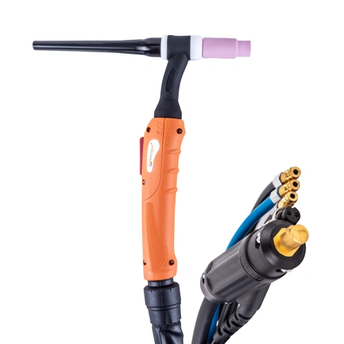 FoxWeld Горелка UnoTIG-18 4м (разъем 35мм2, с кнопкой, ж/охл.) (пр-во FoxWeld/КНР) по ценам производителя в Краснодаре с доставкой по всей России