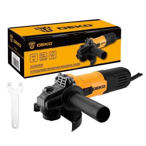 Углошлифовальная машина (УШМ) DEKO AG950DK, 125мм, 950 Вт по ценам производителя в Краснодаре с доставкой по всей России