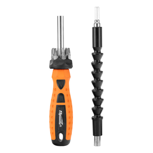Отвертка телескопическая, набор бит, гибкий привод, 8 шт, Sparta по ценам производителя в Краснодаре с доставкой по всей России