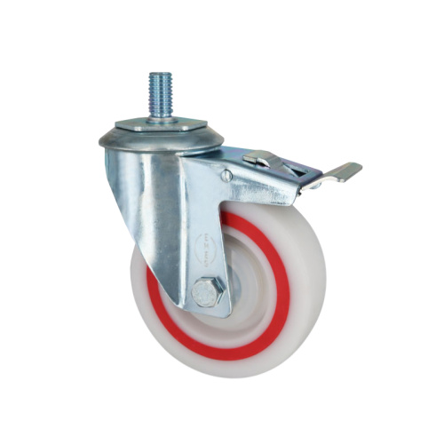 Колесо полипропиленовое с болтом и тормозом EM05 MBTM 100 F по ценам производителя в Краснодаре с доставкой по всей России