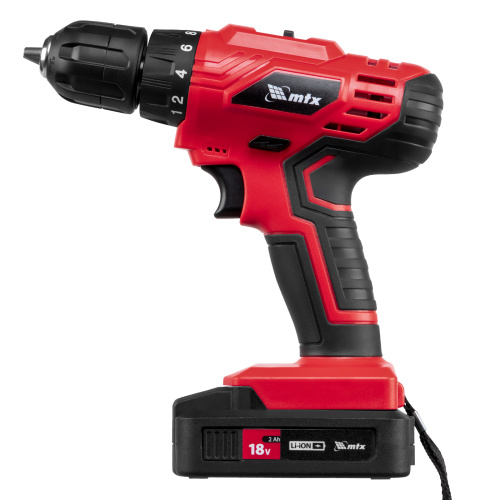 Дрель-шуруповерт аккумуляторная MCDL-18-02, Li-Ion, 18 В, 2 акк. MTX по ценам производителя в Краснодаре с доставкой по всей России