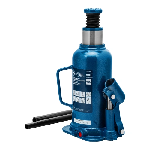 Домкрат гидравлический бутылочный, 16 т, h подъема 227-457 мм Stels по ценам производителя в Краснодаре с доставкой по всей России