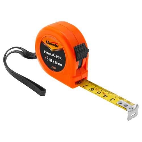 Рулетка Classic,5 м х 18 мм,пластиковый корпус Sparta по ценам производителя в Краснодаре с доставкой по всей России