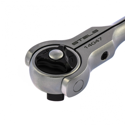 Ключ трещотка 1/2, 72 зуба, с быстрым сбросом, поворотная голова СrV Stels по ценам производителя в Краснодаре с доставкой по всей России