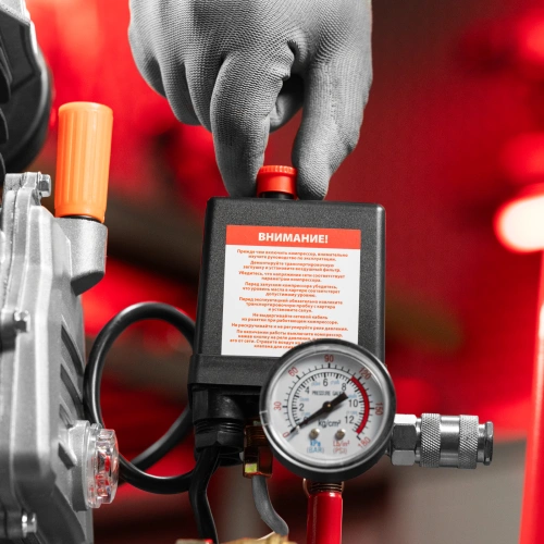 Компрессор воздушный DC1500L/50, 1,5 кВт, 50 л, 210 л/мин MTX по ценам производителя в Краснодаре с доставкой по всей России