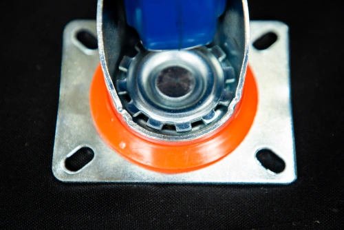 Колесо поворотное резина SRCLb 42 100 мм с тормозом (N) по ценам производителя в Краснодаре с доставкой по всей России