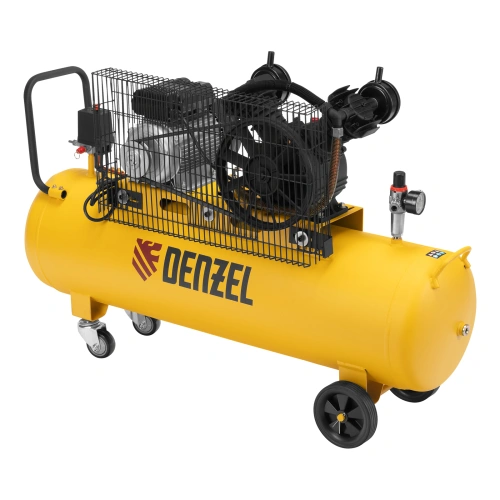 Компрессор воздушный BCV2300/100, ременный привод, 2.3 кВт, 100 литров, 440 л/мин Denzel по ценам производителя в Краснодаре с доставкой по всей России