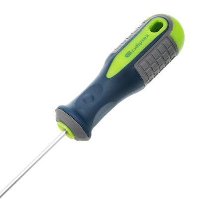 Отвертка, SL3 х 80 мм, CrV, трехкомпонентная рукоятка Сибртех по ценам производителя в Краснодаре с доставкой по всей России