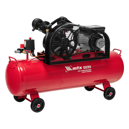 Компрессор воздушный ременный привод КР2500/80, 2,5 кВт, 80 литров, 420 л/мин МТХ по ценам производителя в Краснодаре с доставкой по всей России