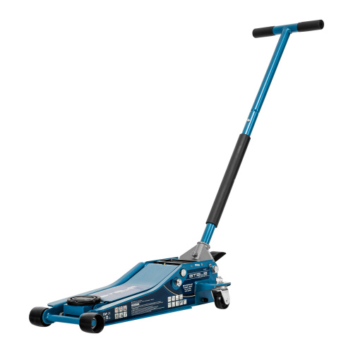 Домкрат гидравлический подкатной 3 т, быстрый подъем, Low profile quick lift, 75-505 мм, профессиональный STELS по ценам производителя в Краснодаре с доставкой по всей России