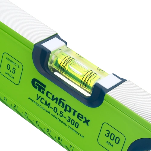 Уровень алюминиевый УСМ-0,5-300, фрезерованный, 3 глазка, магнитный, 300 мм Сибртех по ценам производителя в Краснодаре с доставкой по всей России