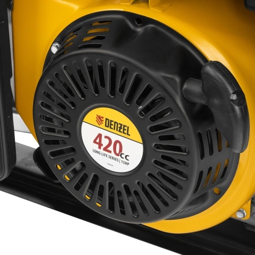 Генератор бензиновый PS 70 EA, 7.0 кВт, 230 В, 25 л, коннектор автоматики, электростартер Denzel по ценам производителя в Краснодаре с доставкой по всей России