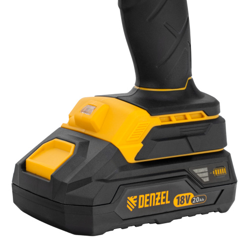 Дрель-шуруповерт аккумуляторная ударная бесщет CIDB-18-02, Li-Ion, 18 В Denzel по ценам производителя в Краснодаре с доставкой по всей России