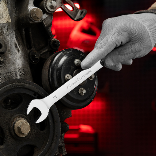 Ключ комбинированный трещоточный, 18 мм, CrV, зеркальный хром Matrix Professional по ценам производителя в Краснодаре с доставкой по всей России