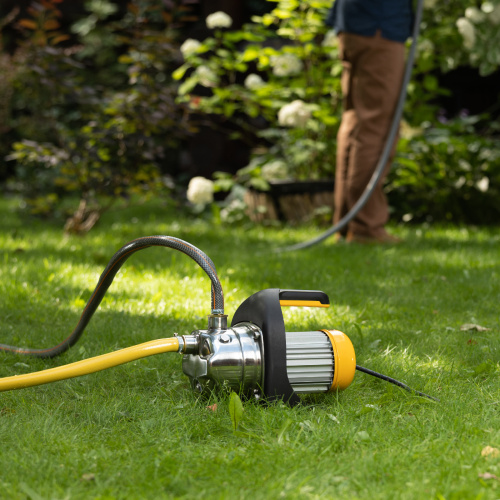 Садовый поверхностный насос GP1200Х, 1200 Вт, 3700 л/ч, подъем 46 м, нержавейка Denzel по ценам производителя в Краснодаре с доставкой по всей России