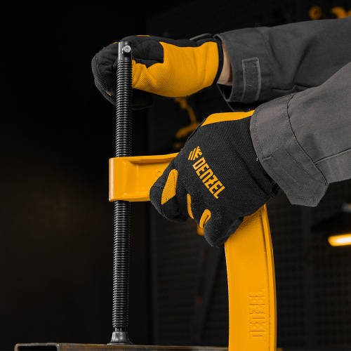 Струбцина G-образная, усиленная, 200 мм Denzel по ценам производителя в Краснодаре с доставкой по всей России