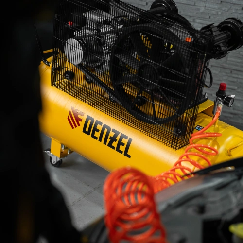 Компрессор воздушный рем. привод BCV 4000-T/200, 4,0 кВт, 200 литров, 690 л/мин Denzel по ценам производителя в Краснодаре с доставкой по всей России