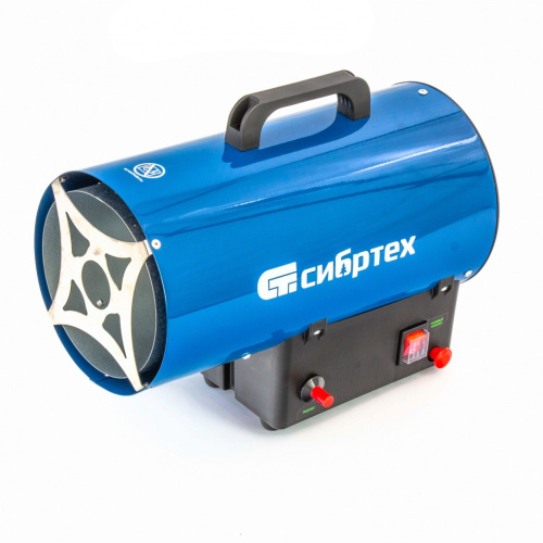Газовая тепловая пушка СТГ-15, 15 кВт, 500 м3/ч, пропан-бутан Сибртех по ценам производителя в Краснодаре с доставкой по всей России