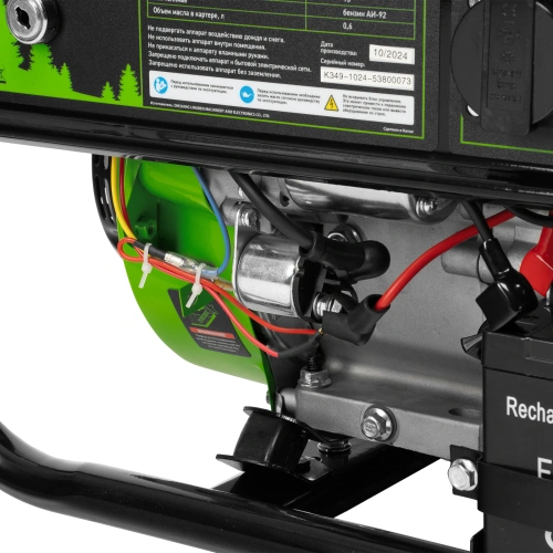Генератор бензиновый БС-3500Э, 3.2 кВт, 230В, 4-х тактный, 15 л, электростартер Сибртех по ценам производителя в Краснодаре с доставкой по всей России