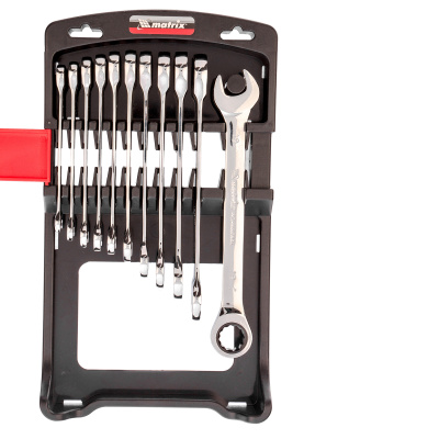 Набор ключей комбинированных, трещоточных 11 шт. Matrix по ценам производителя в Краснодаре с доставкой по всей России