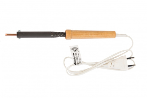 Паяльник электрический ЭПСН-03-40/220, деревянная ручка, Сибртех по ценам производителя в Краснодаре с доставкой по всей России