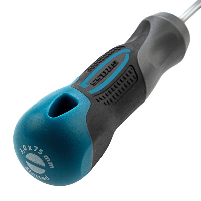 Отвертка SL3 x 75 мм, S2, трехкомпонентная рукоятка Gross по ценам производителя в Краснодаре с доставкой по всей России